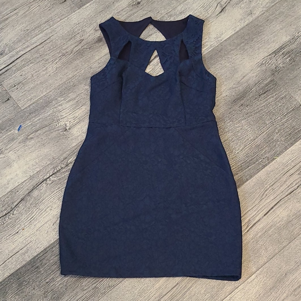 Lacy Sexy Cut Out Dress